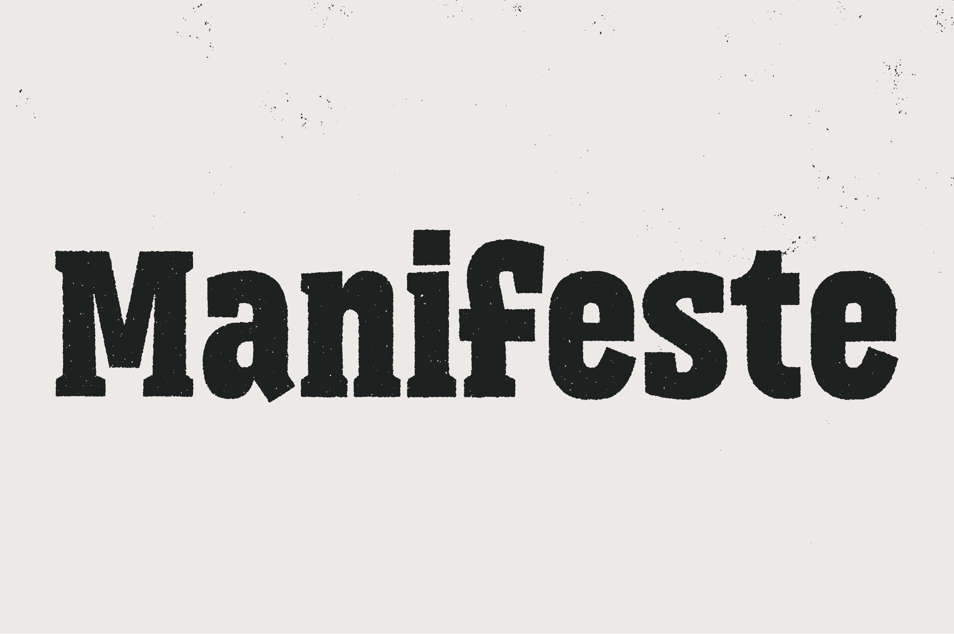 manifeste